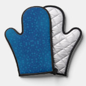 Two images of an oven mitt are shown 鍋つかみ (正面/裏面)