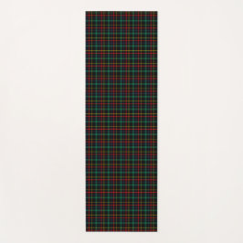 Two images show a tartan pattern on white cards ヨガマット