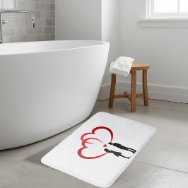 Two In Love Bath Mat バスマット