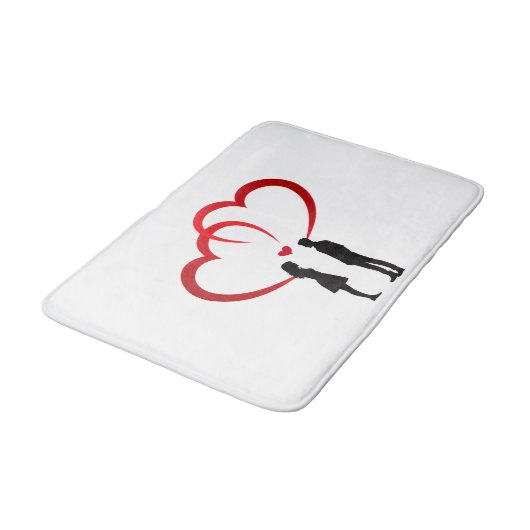 Two In Love Bath Mat バスマット (アングル)