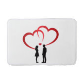 Two In Love Bath Mat バスマット (正面)