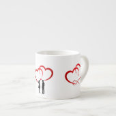 Two In Love Espresso Mug エスプレッソカップ (正面右)