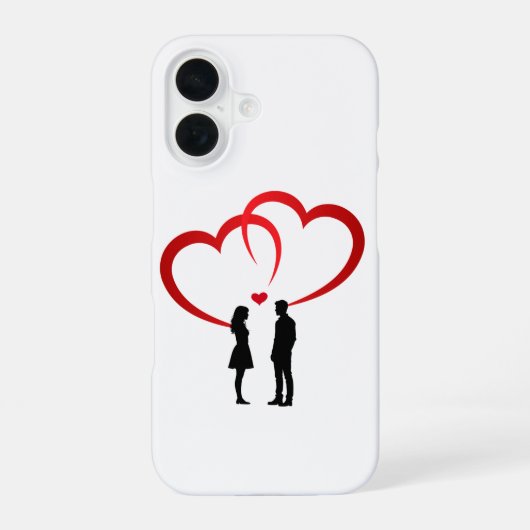 Two In Love iPhone 16 カバー (裏面)