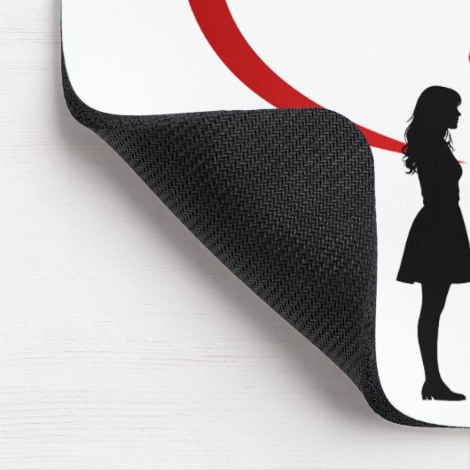 Two in Love Mousepad マウスパッド (コーナー)