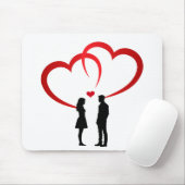 Two in Love Mousepad マウスパッド (マウス)