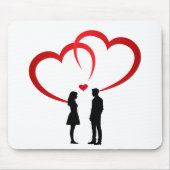 Two in Love Mousepad マウスパッド (正面)