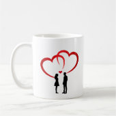 Two In Love Mug コーヒーマグカップ (左)