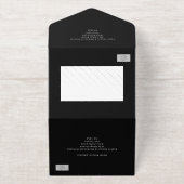 Two Kings Make A Pair Gay Wedding オールインワン招待状 (外側)