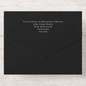 Two Kings Make A Pair Gay Wedding オールインワン招待状 (背面)