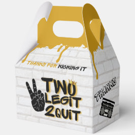 Two Legitレトロ90のヒップホップ第2の誕生日の写真 フェイバーボックス