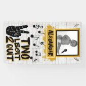 Two Legitレトロ90のヒップホップ第2の誕生日の写真 横断幕 (横)