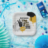 Two Legit 2 |やめレトロ2歳の誕生日ヒップホップ ペーパープレート (パーティー)