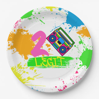 TWO LEGIT TO 2ndバースデやめィア紙プカラフルラ ペーパープレート