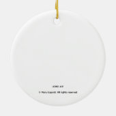 TWO LIONESSES TOGETHER セラミックオーナメント (裏面)