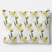 Two little and cute bees アクセサリーポーチ (裏面)