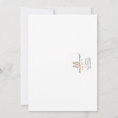 Two Little Birds  招待状 (裏面)