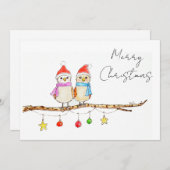 Two Little Birds  招待状 (正面/裏面)