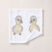 Two Little Ducks バスタオルセット (ウォッシュタオル)