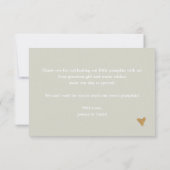 Two Little Pumpkins Twin Baby Shower Thank You サンキューカード (裏面)