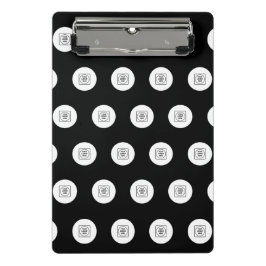 Two Logo Step Repeat Mini clipboard ミニクリップボード