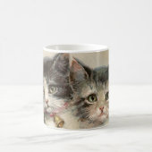 Two lovely Victorian kittens. コーヒーマグカップ (中央)