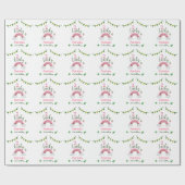 Two Lucky 2nd Birthday ラッピングペーパー (フラット)