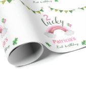 Two Lucky 2nd Birthday ラッピングペーパー (ロールコーナー)
