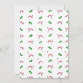 Two Lucky 2nd With Photo Birthday 招待状 (裏面)