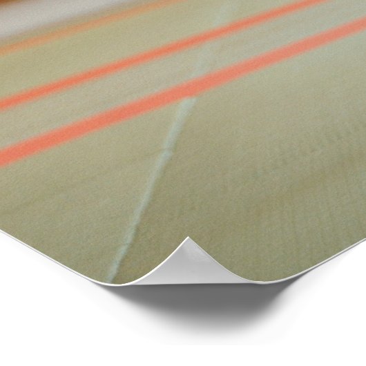 Two Men Competing in a Judo Match ポスター (角)