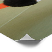 Two Men Competing in a Judo Match 2 ポスター (角)