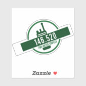 Two Meter Simplex Calling Frequency シール (シート)