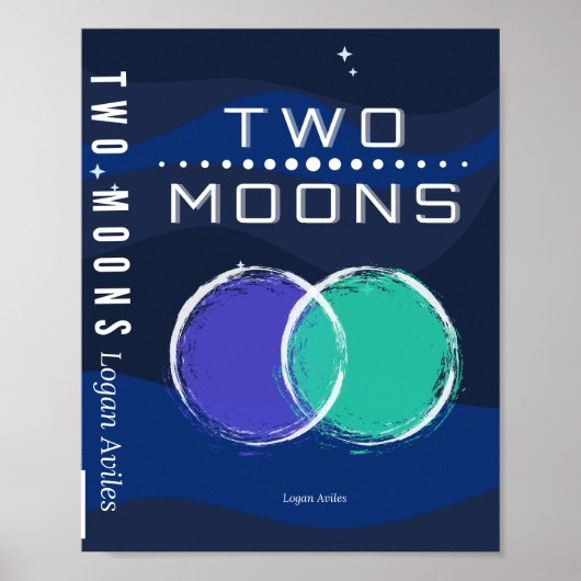 TWO MOONS ベーシック 縦型ポスター ポスター (正面)