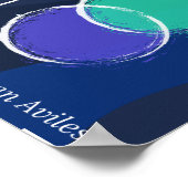 TWO MOONS Basic Vertical Poster ポスター (角)