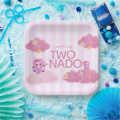 Two-Nado 誕生日、2歳の誕生日パーティー、竜巻 ペーパープレート (パーティー)