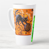 Two Neon Cat カフェラテマグ (左アングル)