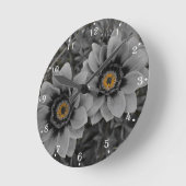 Two of a Kind ラウンド壁時計 (傾斜)
