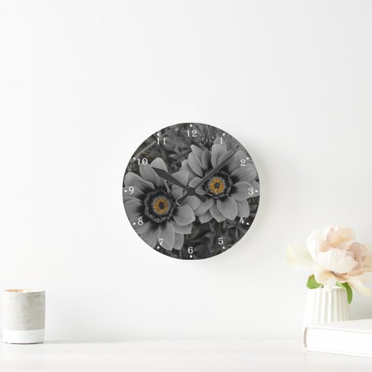 Two of a Kind ラウンド壁時計 (ホーム)