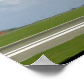 Two P51 Mustangs Flying By._WWII Planes ポスター (角)