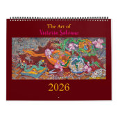 Two Page MediumCalendar, White Calendar カレンダー (カバー)