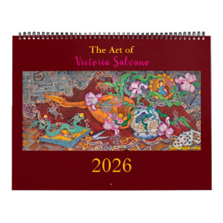 Two Page MediumCalendar, White Calendar カレンダー