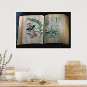 Two pages depicting Rose and Garlic ポスター (キッチン)