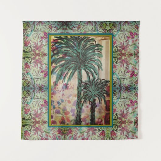 Two Palm Trees タペストリー (正面)