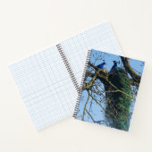 Two Peacocks in a Tree Notebook ノートブック (内部)
