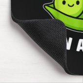 Two Peas In A Pod Cute Kawaii Funny  マウスパッド (コーナー)