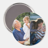 Two Photo Create Your Own Photo  マグネット (正面/裏面)