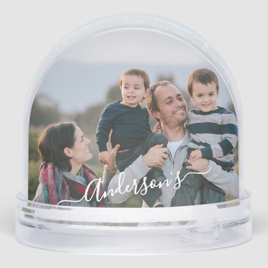 Two Photo Family Christmas 20XX Name Keepsake (裏面)