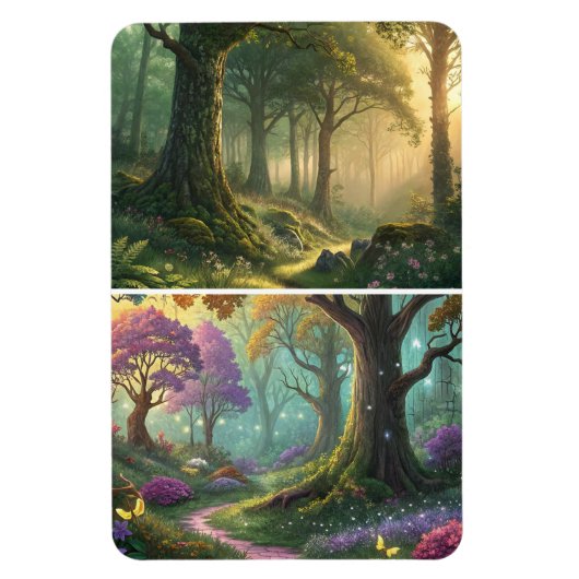 Two Photo Magnet for Fridge or Office Display マグネット (縦)