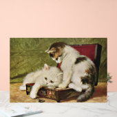 Two Playful Kittens アクリルサイン (ウェディング)