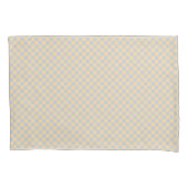 Two rectangular towels with a pastel plaid pattern 枕カバー (正面)