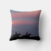 Two Riders, One Horizon クッション (裏面)